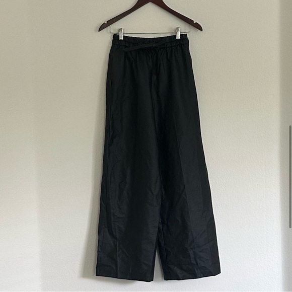 👽 Zara Waxed Effect Faux Leather Pants +FREE GIFT! - Picture 4 of 7